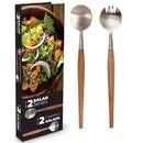 Acacia Salad Serving Set