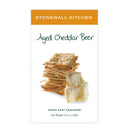 Aged Cheddar Beer Crackers - 125g