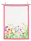 Bee Garden Tea Towel
