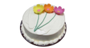 6" Daisy Vanilla Mousse Cake