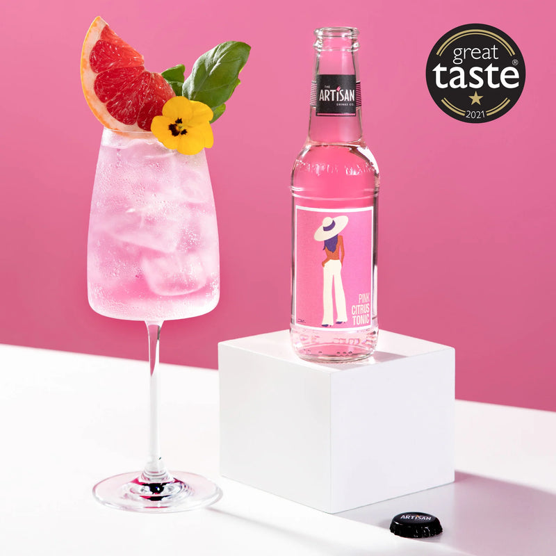 Artisan Drinks Co. Pink Citrus Tonic 4 x 200 ml