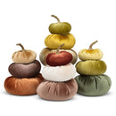 Velvet Pumpkins Stack - Gold