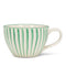 Cabana Stripe Wide Mug - Green