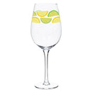 Citrus Slice Wine Glass