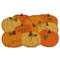 Coloured Pumpkins Shaped Doormat