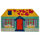 Colourful House Shaped Doormat