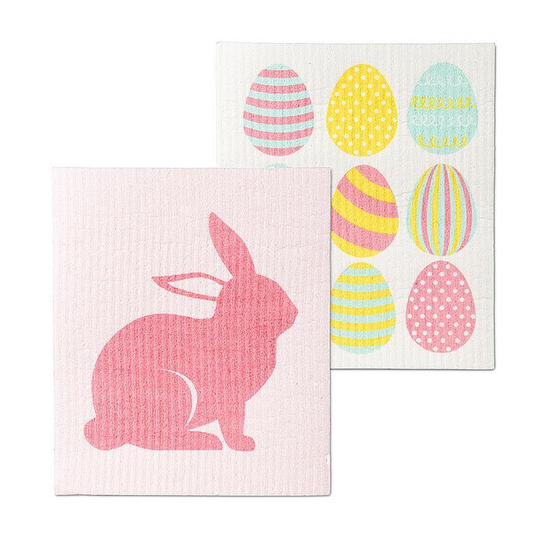 Easter Egg & Bunny Dishcloths