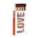 Floral LOVE Matches, 45 Sticks