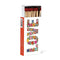 Floral LOVE Matches, 45 Sticks