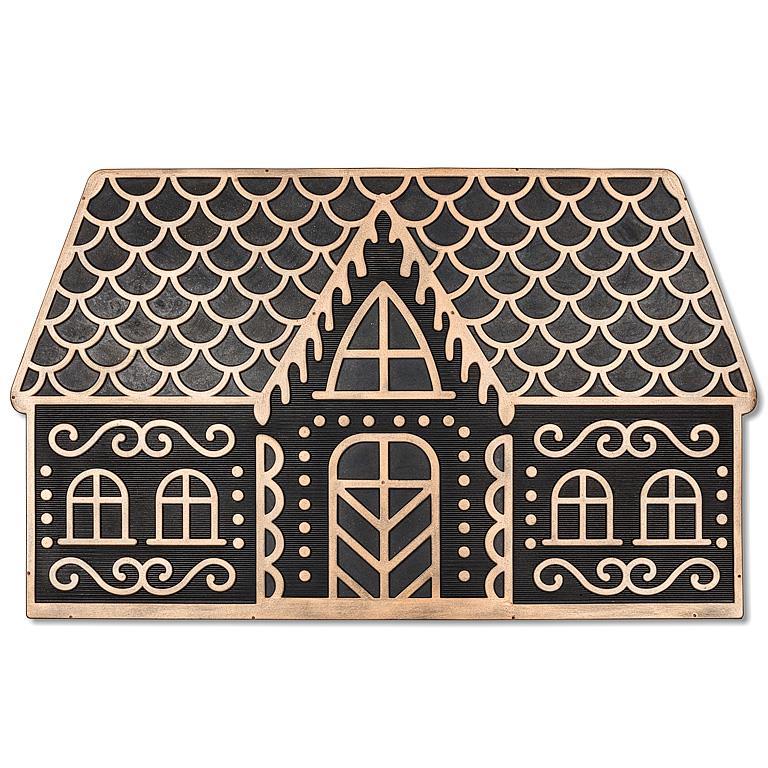 Gingerbread House Doormat
