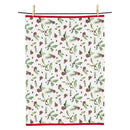 Holly Pinecones & Berries Kitchen Towel