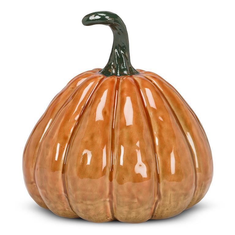 Large Ceramic Pumpkin