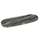 Large Oblong Tray - Black Marble
