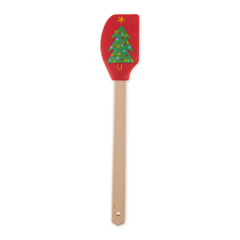 Oh What Fun Assorted Silicone Spatula - Christmas Tree