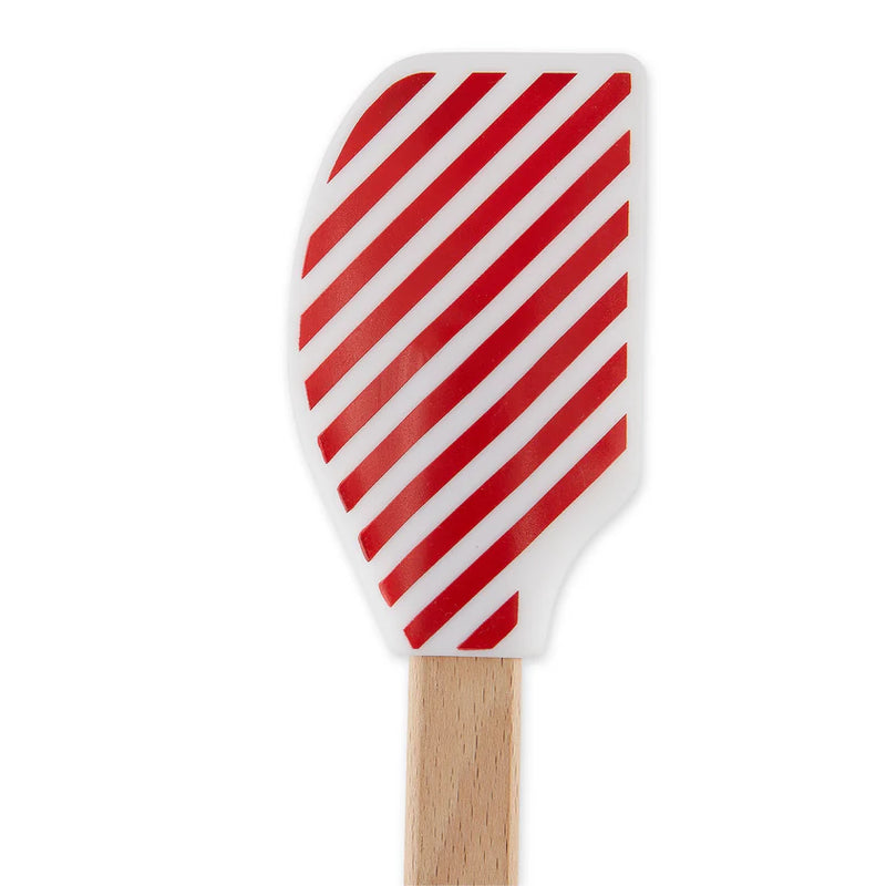 Oh What Fun Assorted Silicone Spatula - Red White Stripe