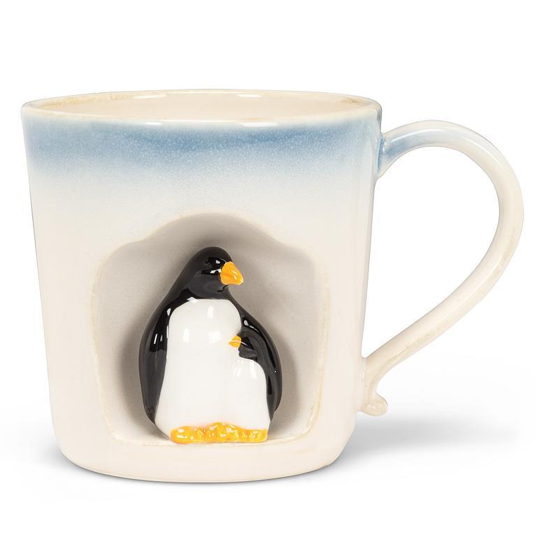 Ombre Taper Mug with Penguins