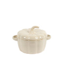 Pumpkin Covered Casserole Dish Small Stone