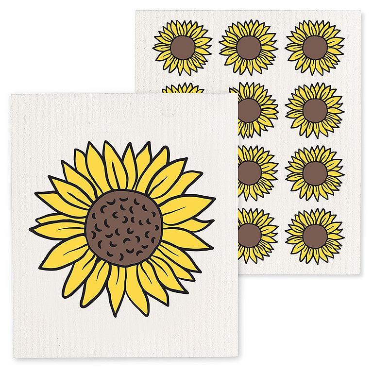 Sunflower Dishcloths