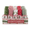 Under The Mistletoe Assorted Dishtowels - Green Check