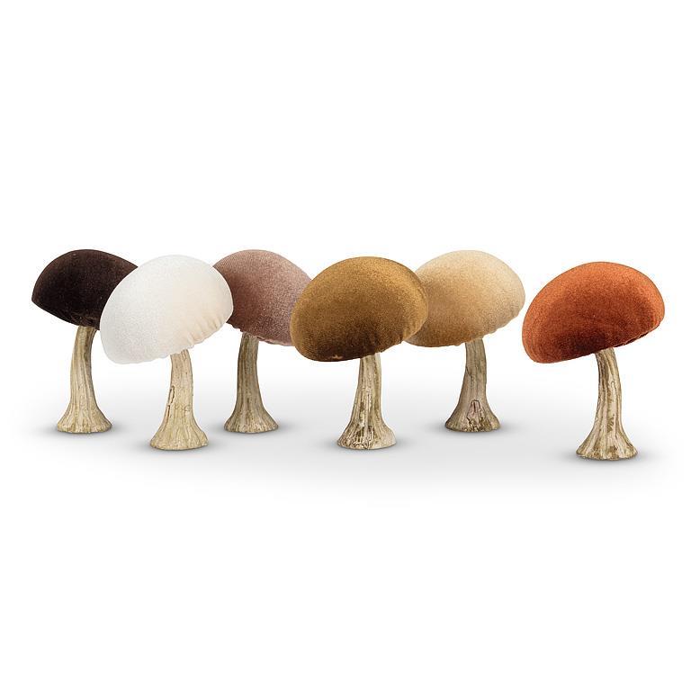 Velvet Mushroom - White