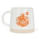 Wide Base Mug with Pumpkin