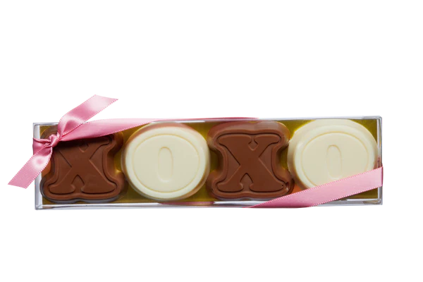 Saxon XOXO Milk and White Chocolates