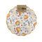 Autumn Pumpkins Printed Placemat Set Of 4 Multi
