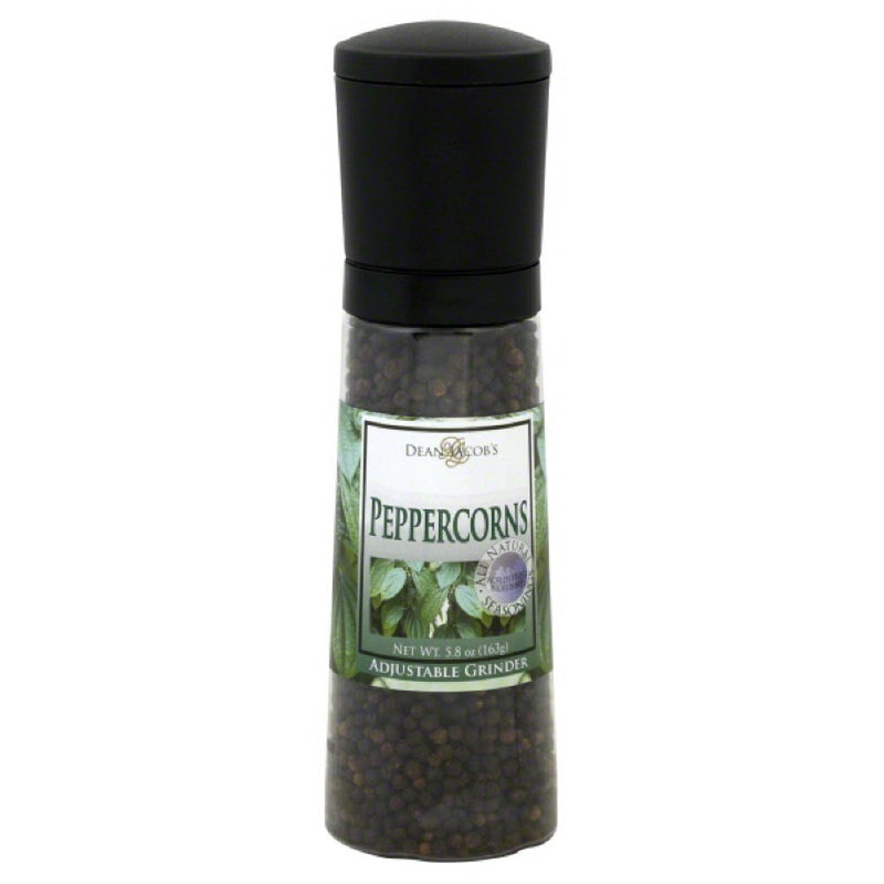 Black Peppercorns Adjustable Grinder -