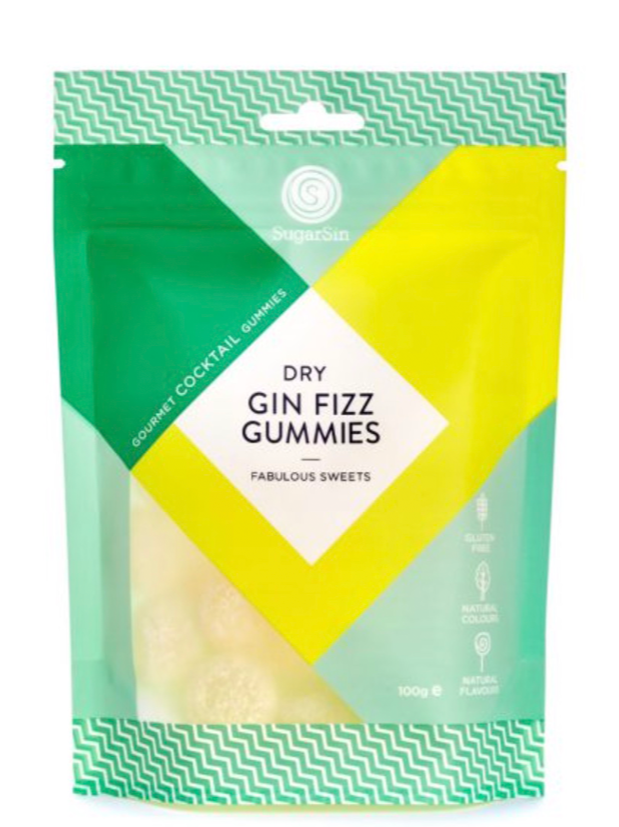 Dry Gin Fizz Gummies - 100g