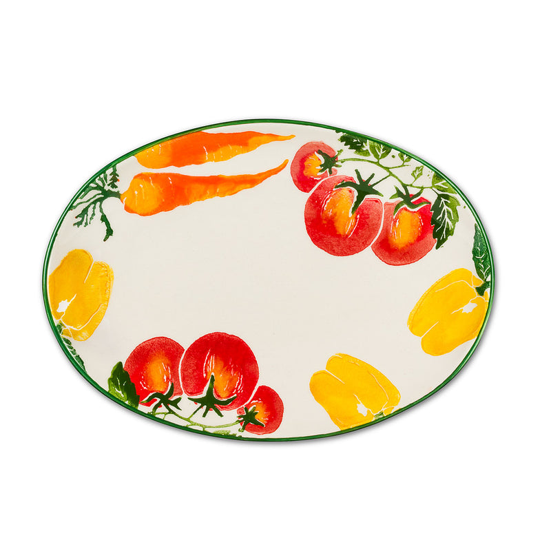Medium Veggies Oval Platter