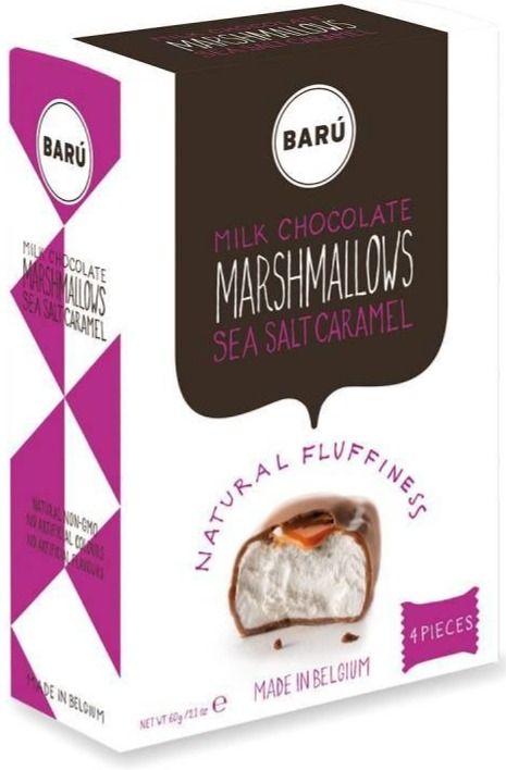 Milk Chocolate Sea Salt Caramel Marshmallows - 60g
