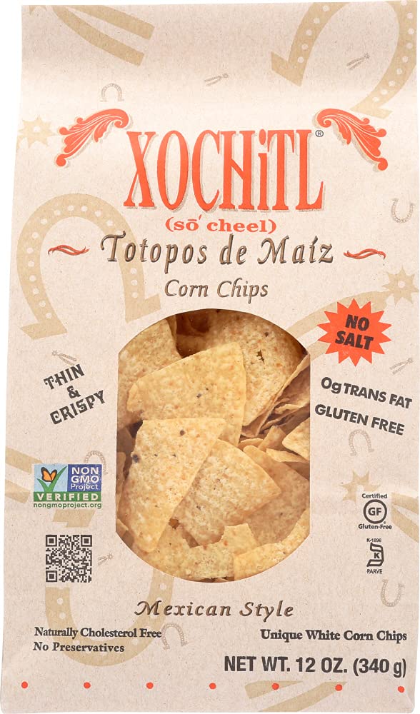 No Salt Corn Chips - 340g