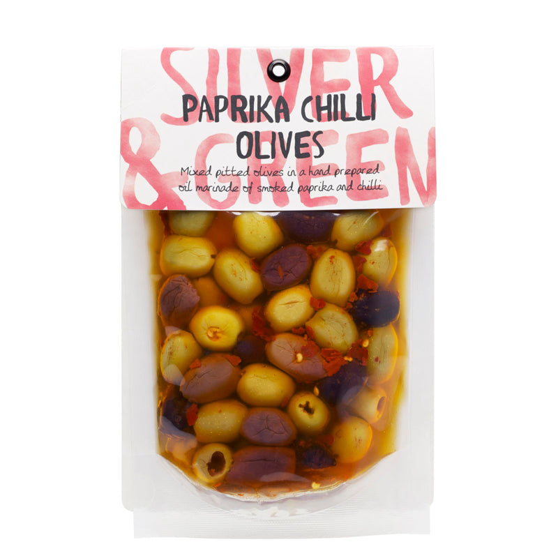 Paprika Chilli Olives - 220g