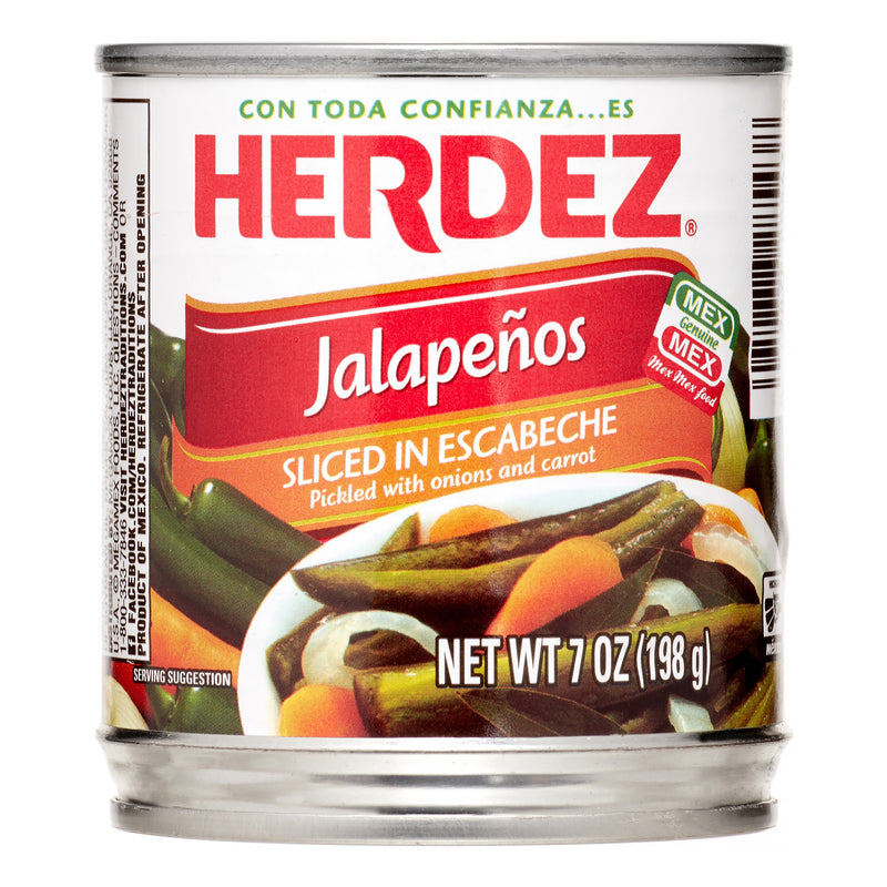Pickled Sliced Jalapenos - 190ml