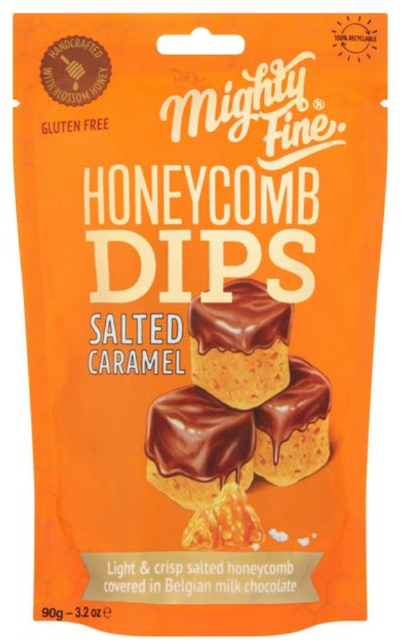 Salted Caramel Honeycomb Dips - 90g