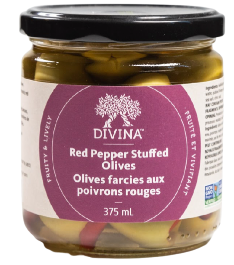Olives Stuffed with Red Pepper - 375ml