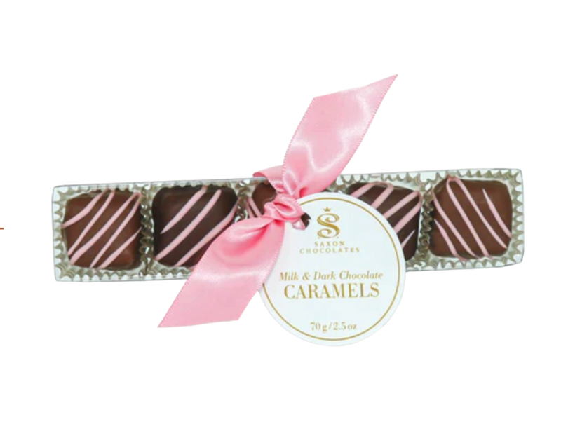 Saxon Milk & Dark Chocolate Caramels