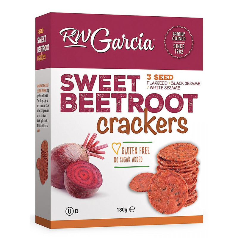 Sweet Beetroot Crackers - 180g