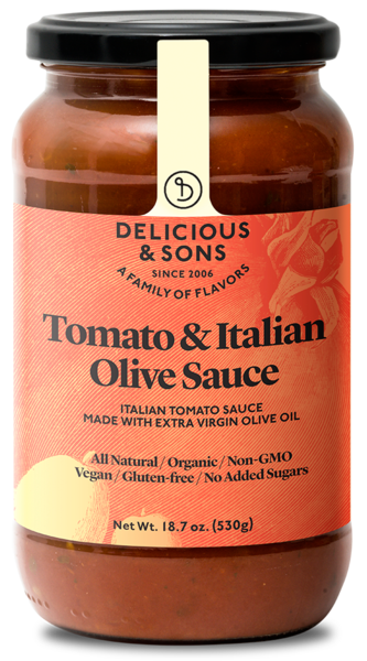 Tomato & Italian Olive Sauce - 530g