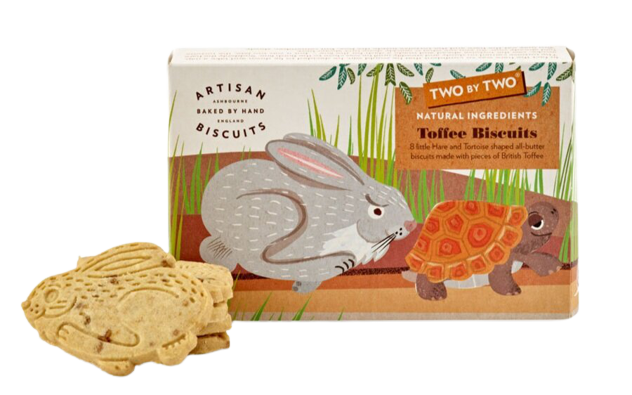Tortoise & Hare Toffee Biscuits